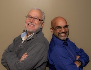 Ron Thompson and Sajjan Sharma are the marketing team for CrossPoint Clinical Services