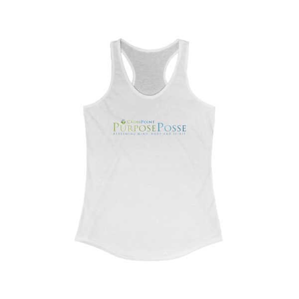 Purpose Posse Women's Racerback Tank - Mind Body Spirit Fitness Top