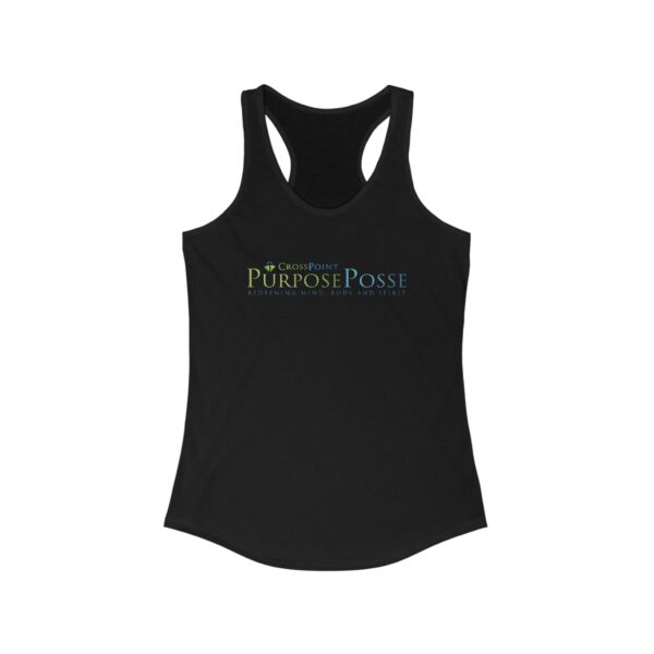 Purpose Posse Women's Racerback Tank - Mind Body Spirit Fitness Top - Image 3