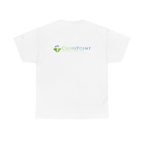 "Mental Health Matters" CrossPoint Unisex Heavy Cotton Tee - Image 3