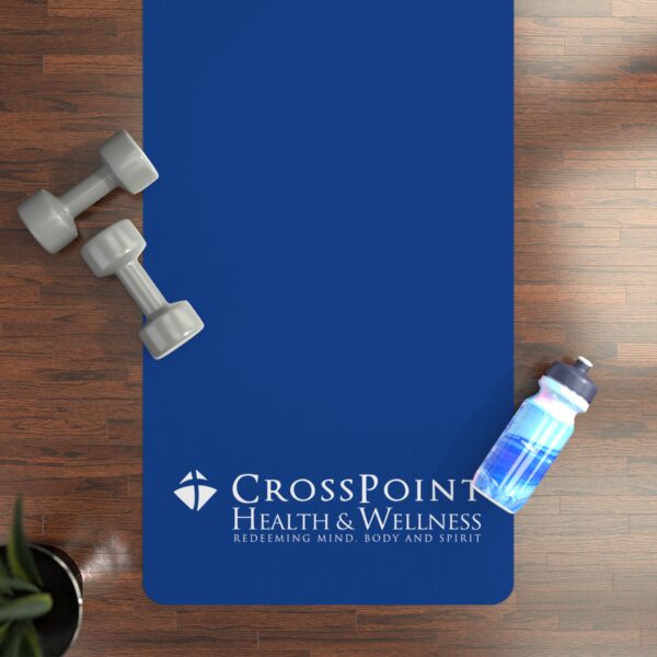 CrossPoint Premium Rubber Yoga Mat - Non-Slip Workout Essential for Health & Wellness